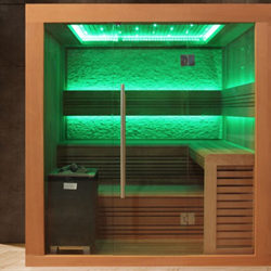 rode ceder sauna's van eago